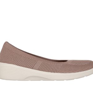 Balerini dama SKECHERS 158987 Café
