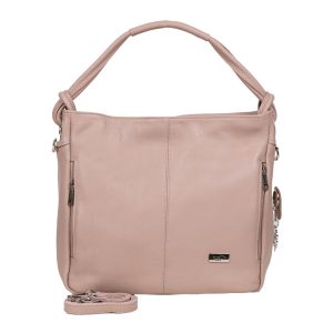 Geanta Piele PRETTA 097 Roz Pudra