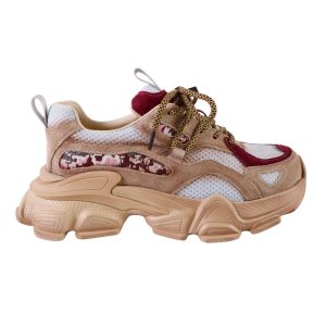 Pantofi sport dama FRANCO GERARDO Y5757-1W Bordo