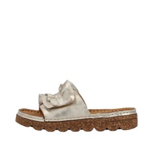 Papuci dama RIEKER V8763-60 Crem