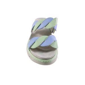 Papuci dama SUAVE 12529 B1-N Verzi