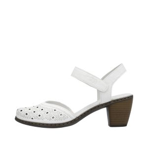 Sandale dama RIEKER 40991-80 Albe