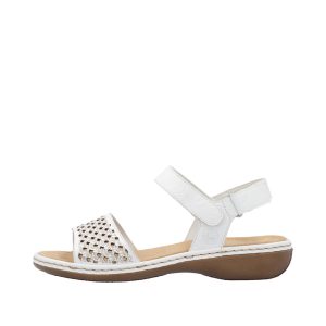 Sandale dama RIEKER 65967-80 Albe