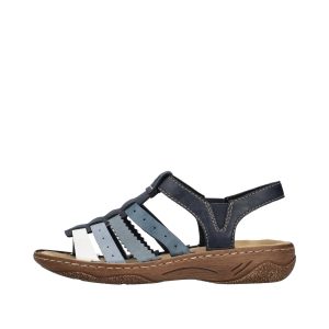 Sandale dama RIEKER V2875-90 Albastre