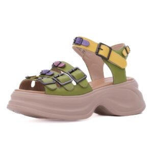 Sandale dama PASS 3OLY80013C 06-N verde